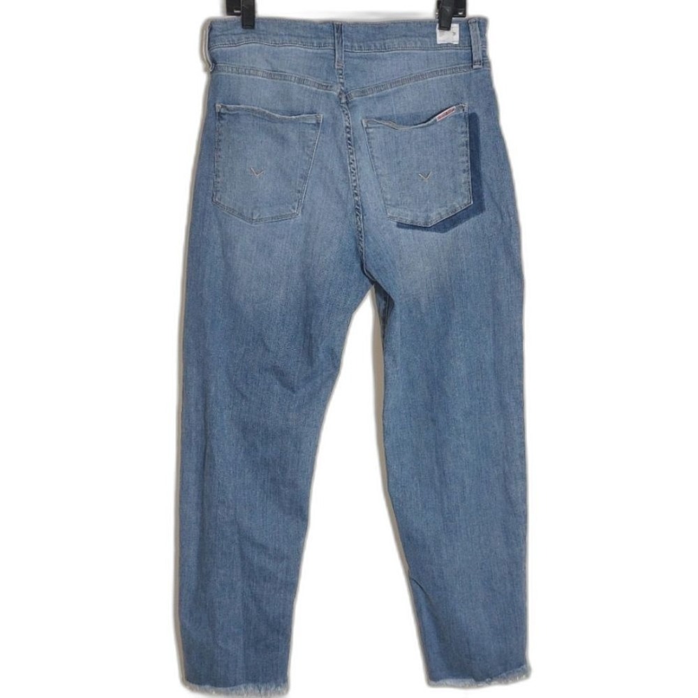 EUC Hudson Women's High Rise Straight Frayed Hem Ankle Jeans StellaSize 31 - Picture 7 of 12